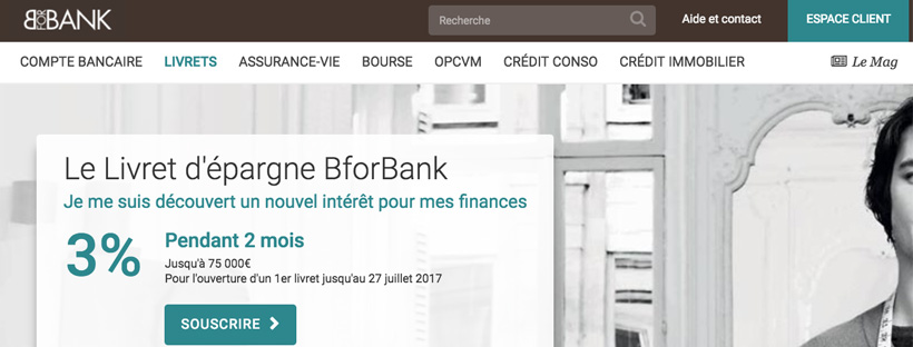 Livret Epargne BforBank